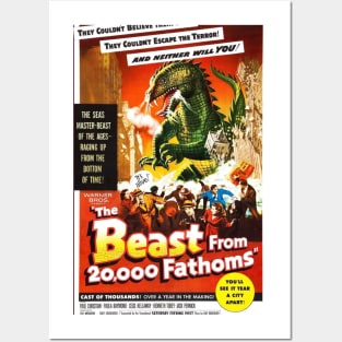 THE BEAST FROM 20,000 POSTER Posters and Art